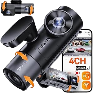 Vantrue N5 4-Channel WiFi Dash Cam