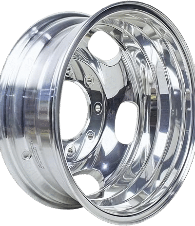 New Rear Outer Polished Aluminum Alloy Wheel Rim Ford F-350 Dually